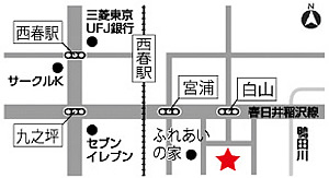 北名古屋市健康ドーム_地図